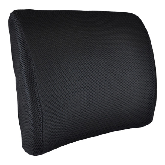 Blue Jay BJ105110 Lumbar Cushion with Straps Memory Foam&#44; Blacksog CMS35004874