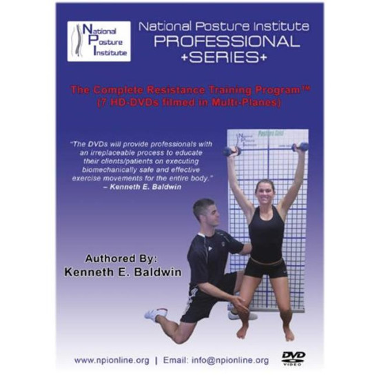 National Posture Institute RTP DVDThe Complete Resistance Training Program - 7 DVDssog NTPST004